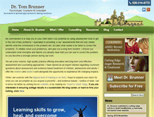 Tablet Screenshot of doctorbrunner.com